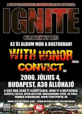 27.06.2006 - Ignite / With Honor / Convict - Berlin SO36