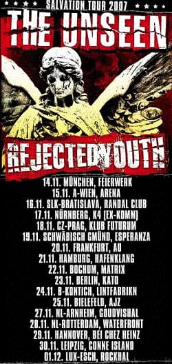 23.11.2007 - The Unseen / Rejected Youth / Rentokill - Berlin, Kato