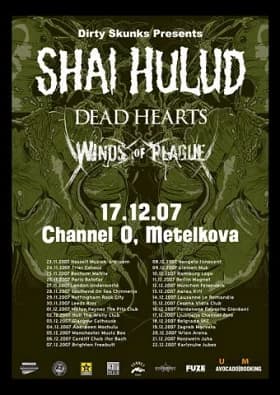 11.12.2007 - Shai Hulud / Dead Hearts / Winds of Plague - Berlin, Magnet