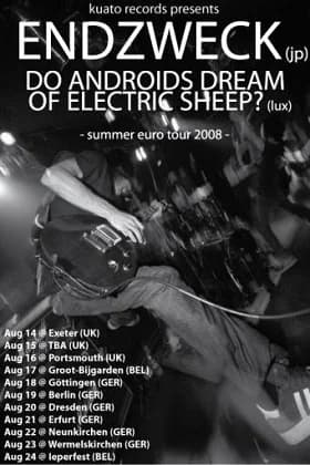 19.08.2008 - Endzweck / Do Androids Dream of Electric Sheep? - Berlin, Lokal