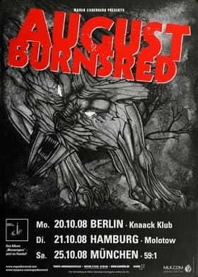 20.10.2008 - August Burns Red / Narziss / Sullen Eyes Sore - Berlin, Knaack