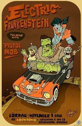 06.11.2008 - Electric Frankenstein / Pistol Mob - Berlin SO36