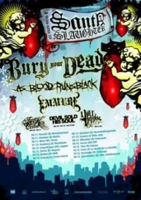 03.12.2008 - Santa Slaughter Tour 2008 u. a. mit Bury Your Dead / Emmure - Berlin, Magnet