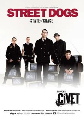 14.10.2009 - Street Dogs / Civet - Berlin, Magnet