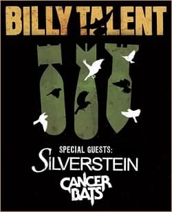 17.11.2009 - Billy Talent / Silverstein / Cancer Bats - Hamburg Color Line Arena