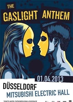 01.04.2013 - The Gaslight Anthem / Japandroids - Düsseldorf Mitsubishi Electric Hall 