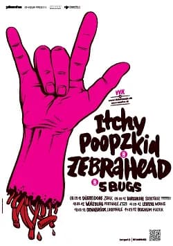 08.03.2012 - Zebrahead / Itchy Poopzkid / 5Bugs - Düsseldorf Zakk