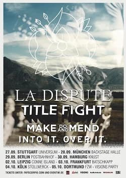 04.10.2012 - La Dispute / Title Fight / Make Do and Mend - Köln Bürgerhaus Stollwerk