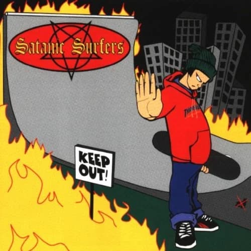 Satanic Surfers - Keep Out! (1994, Burning Heart Records)
