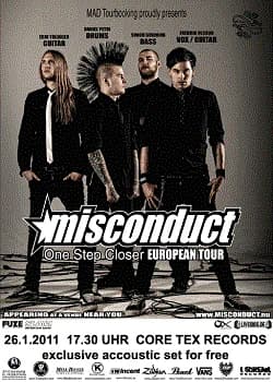 26.01.2011 - Misconduct / Operation Dropkick - Berlin Wild at Heart