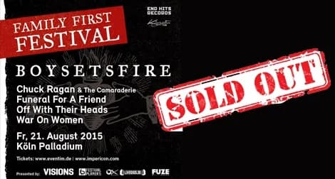 Boysetsfire: Eigenes Festival ausverkauft... und Herbstdaten mit Silverstein