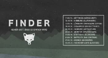 Finder: Tour zum Debütalbum