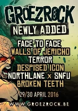 Groezrock 2016: SNFU unter den nächsten Bandbestätigungen