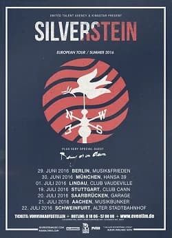 Silverstein: Im Sommer auf Deutschland-Visite