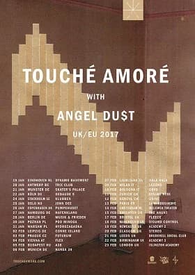 Touché Amoré: Im Winter auf Europa-Tour