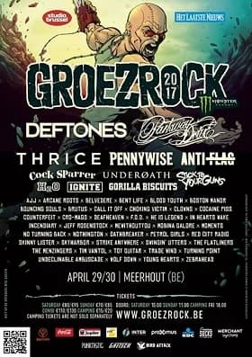Groezrock 2017: Das Line-Up ist komplett