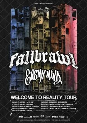 Fallbrawl & Enemy Mind: Zwei Abrissbirnen gemeinsam auf Tour
