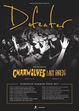 Defeater: Bühnenteilung mit den Gnarwolves
