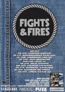 Fights and Fires: Tourdaten und Hörprobe