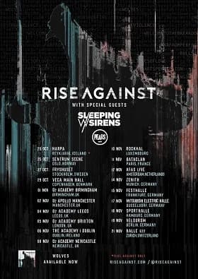 Rise Against: Kein neues Album ohne neue Tour