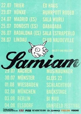 Samiam: Endlich wieder Deutschland
