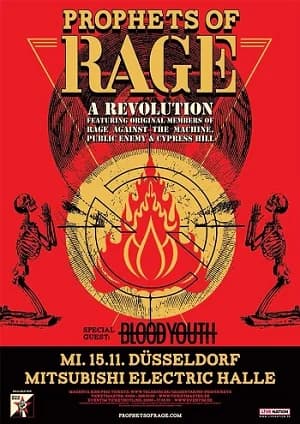 Blood Youth: Im Vorprogramm der Prophets of Rage