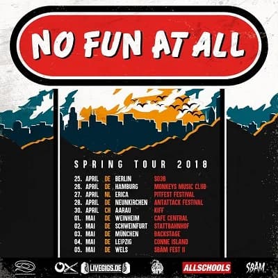 No Fun At All: Mit neuer Platte auf Tour