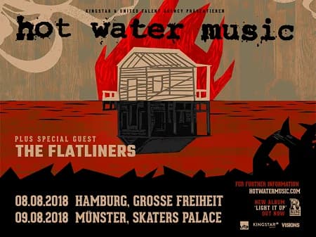 Hot Water Music: Zwei weitere Deutschland-Shows