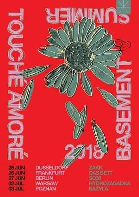 25.06.2018 – Touché Amoré / Basement / Up North – Düsseldorf, Zakk