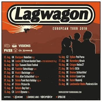 18.08.2018 - Lagwagon / Not On Tour - Köln, Live Music Hall
