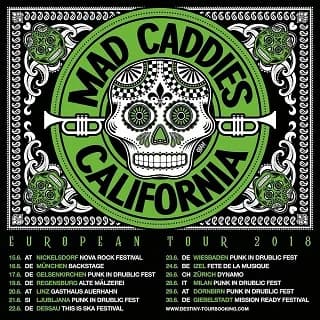 Mad Caddies: Im Sommer auf Europabesuch