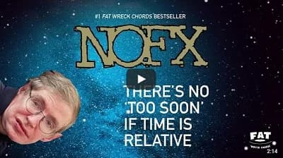 NOFX: (Buchstäblich) schräger Song-Tribut an Stephen Hawking