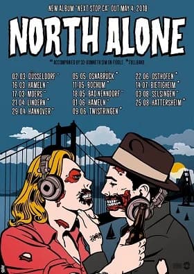 North Alone: Tourdaten galore