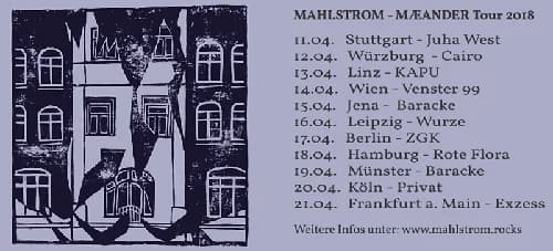 Mahlstrom: Mit Blues und Tourdaten