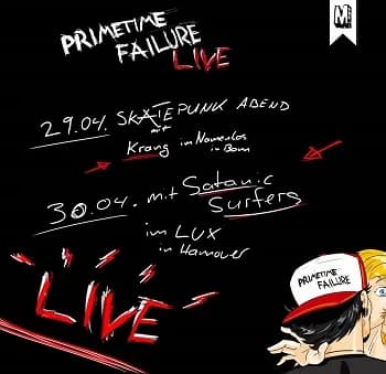 Primetime Failure: Live-Video und zwei April-Shows