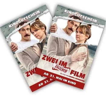 Verlosung: 2 x 2 Kino-Freikarten für Zwei im falschen Film