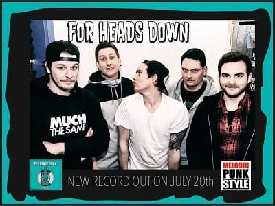 For Heads Down: Neue Platte im Juli