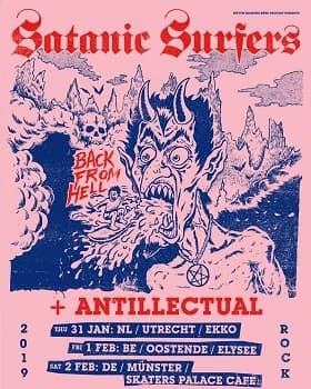 Satanic Surfers: Frühjahrs-Tour-Update