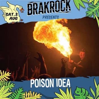 Brakrock 2019: Poison Idea auf Abschiedstour