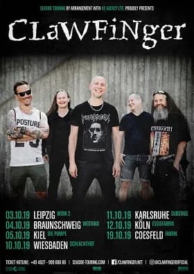 Clawfinger: Full-Album-Shows im Herbst
