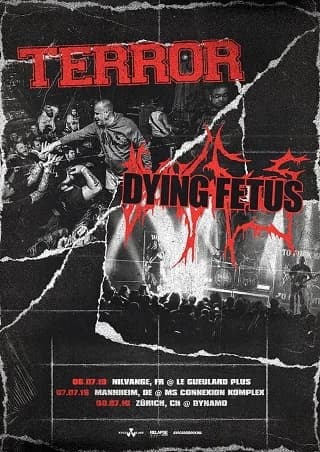 Terror: Kurz-Visite mit Dying Fetus