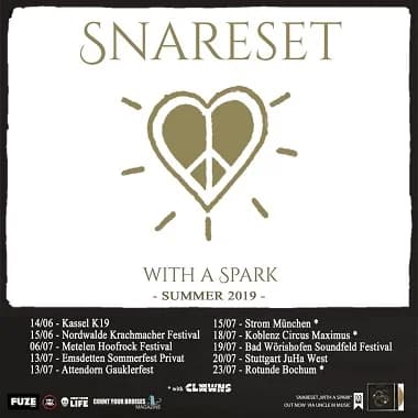Snareset: Die Sommer-Tour beginnt