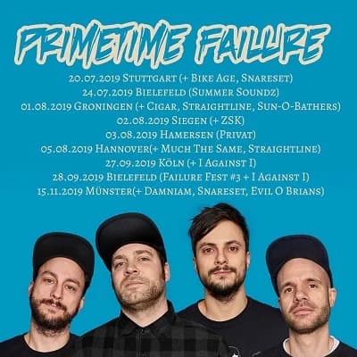 Primetime Failure: Konzerte, Konzerte, Konzerte