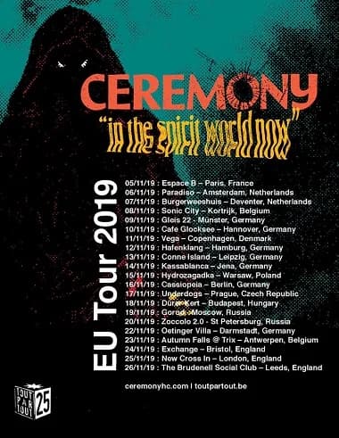 Ceremony: Neues Album und Europa-Tour voraus