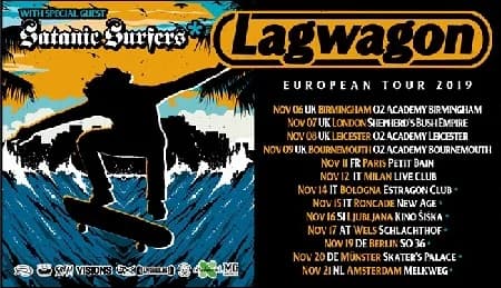 Satanic Surfers I: Tour-Support für Lagwagon
