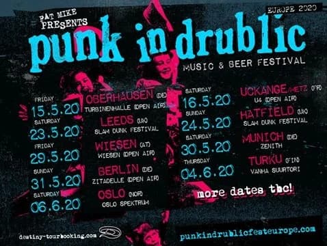 Punk in Drublic 2020: Erste Dates, erste Bands