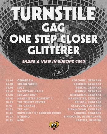 Turnstile: Im März auf Tour