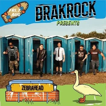 Brakrock 2020: Zebrahead sind dabei