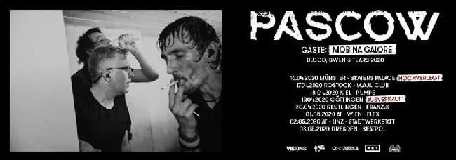Pascow: Tour-Support von Mobina Galore
