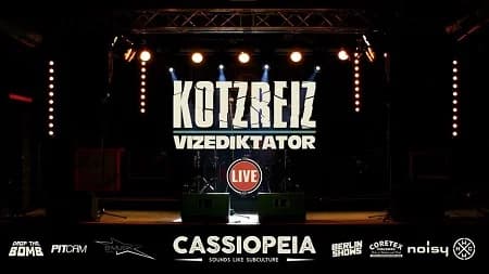 04.04.2020 – Kotzreiz / Vizediktator – Berlin, Cassiopeia (Streaming-Konzert)